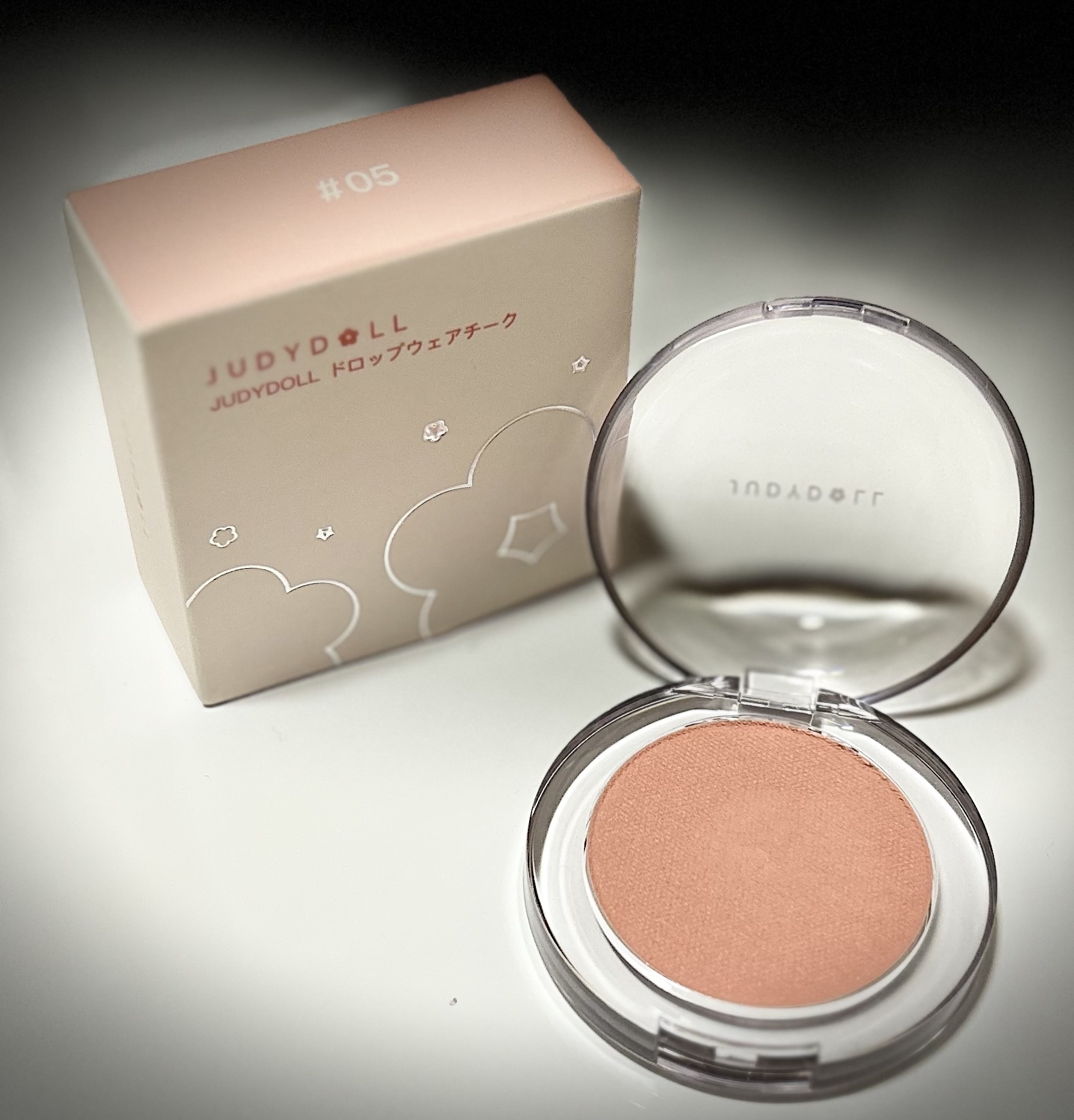 ドロップウェアチーク 05 ほろよいイチゴ/JUDYDOLL/パウダーチークを使ったクチコミ（1枚目）