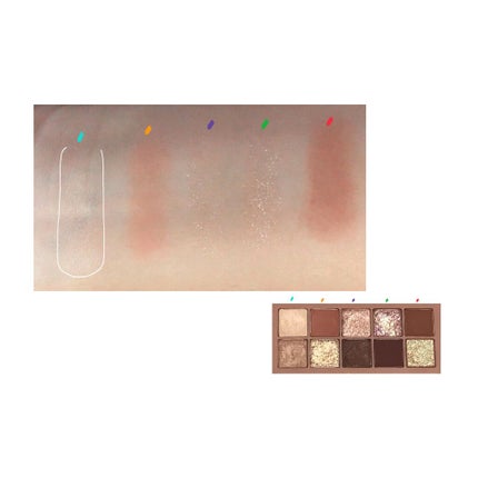 プロ アイ パレット/CLIO/アイシャドウパレットを使ったクチコミ(2枚目)