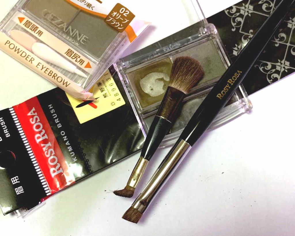 パウダーアイブロウR/CEZANNE/パウダーアイブロウを使ったクチコミ(1枚目)