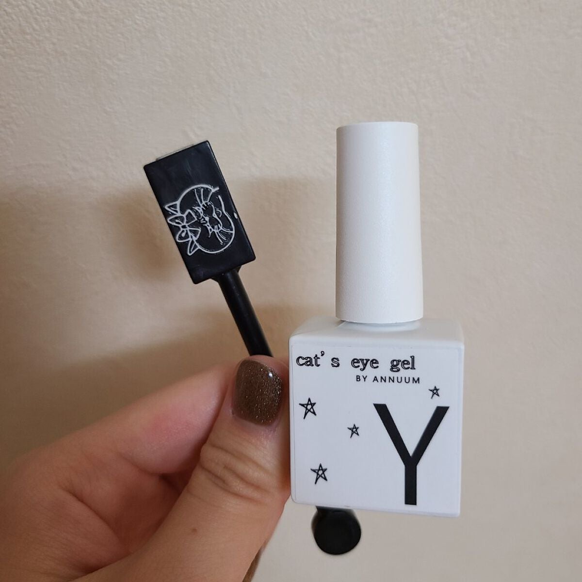 Milkyway&Cat's eye gel/ANNUUM/ジェルネイルを使ったクチコミ(5枚目)