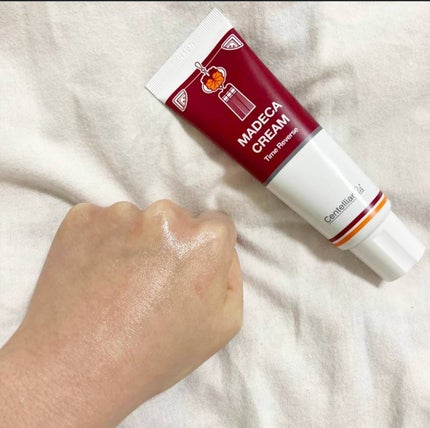 マデカクリームタイムリバース/センテリアン24/フェイスクリームを使ったクチコミ(5枚目)