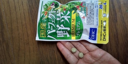 国産パーフェクト野菜 プレミアム/DHC/健康サプリメントを使ったクチコミ(1枚目)