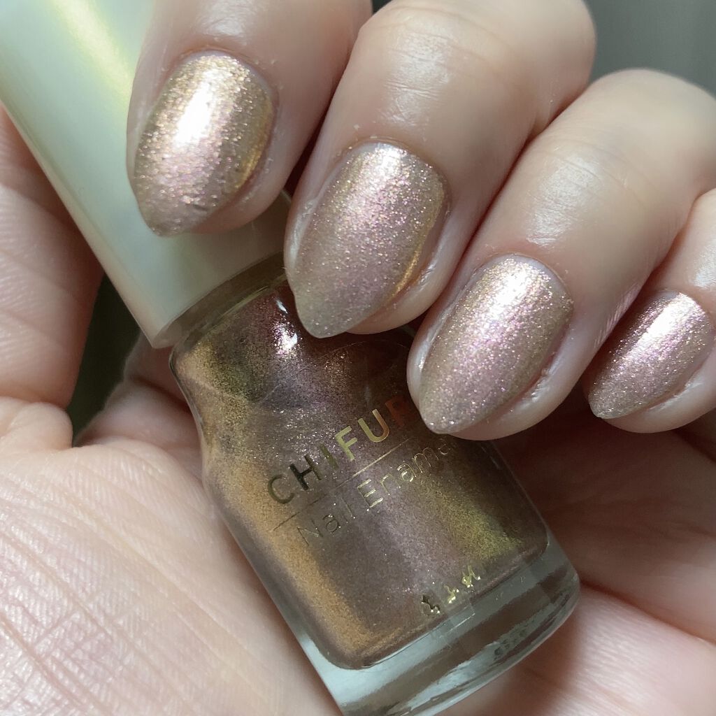 ネイル エナメル/ちふれ/マニキュアを使ったクチコミ（3枚目）