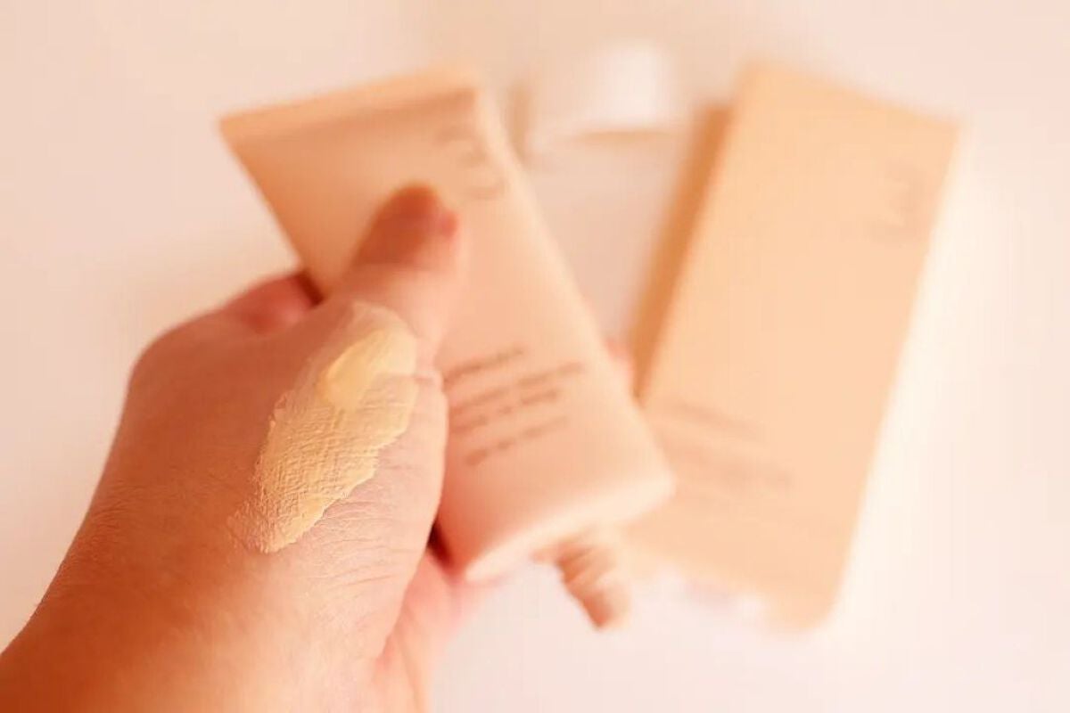 ありがとうこ on LIPS 「ナンバーズインノーファンデ陶器肌トーンアップクリームSPF50..」(3枚目)