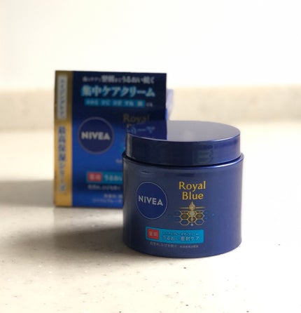 ニベア ロイヤルブルーボディクリーム うるおい密封ケア/ニベア/ボディクリームを使ったクチコミ(5枚目)