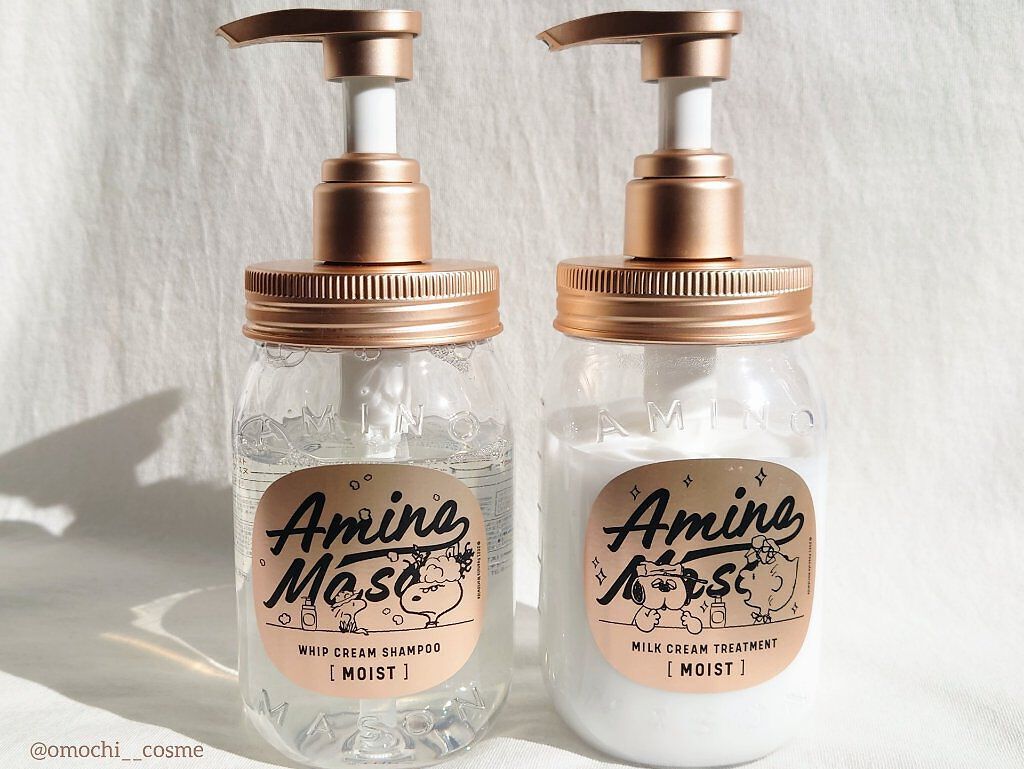 アミノメイソン ディープモイスト ホイップクリーム シャンプー/ミルククリーム ヘアトリートメント/アミノメイソン/市販シャンプーを使ったクチコミ（2枚目）