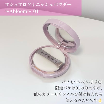 マシュマロフィニッシュパウダー ~Abloom~/キャンメイク/プレストパウダーを使ったクチコミ(3枚目)