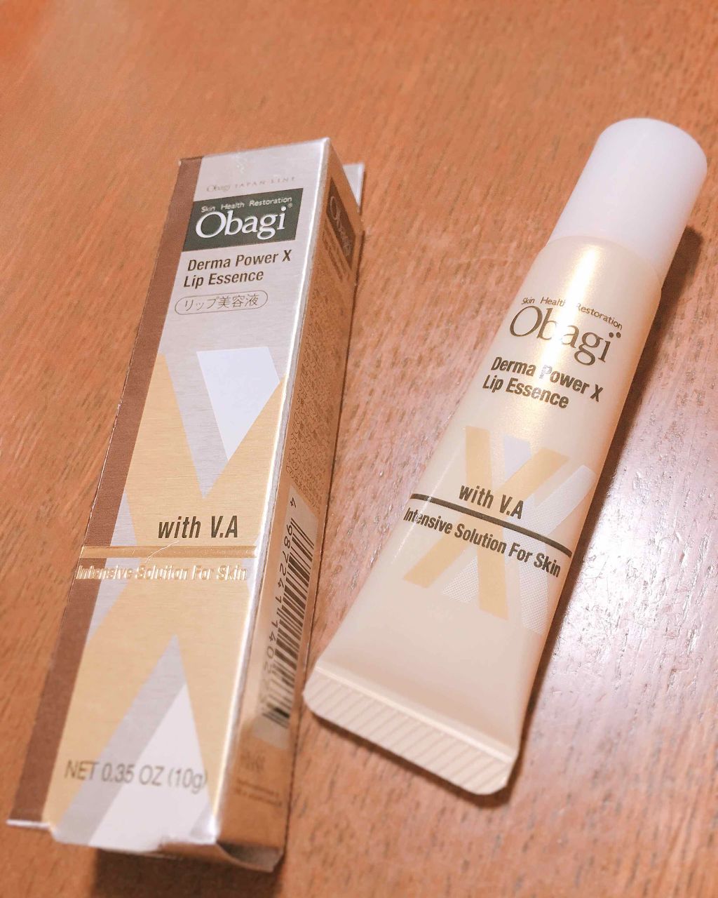 ダーマパワーX リップエッセンス/オバジ/リップ美容液を使ったクチコミ（1枚目）