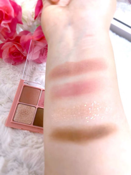 ベターザンアイズ/rom&nd/アイシャドウパレットを使ったクチコミ(4枚目)