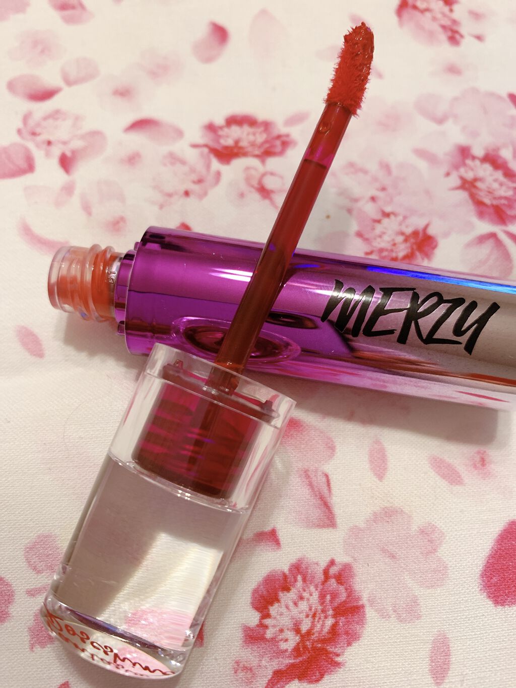 オーロラ デュイ ティント/MERZY/リップティントを使ったクチコミ（2枚目）