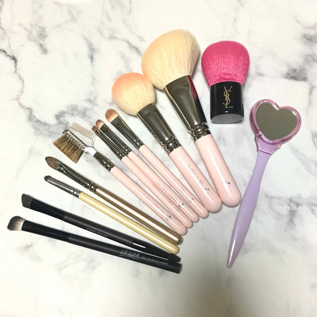 メイクアップブラシ/白鳳堂/メイクブラシを使ったクチコミ（1枚目）