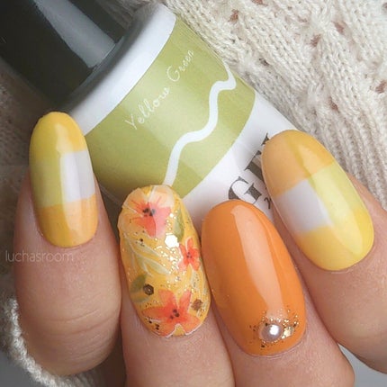 ジェルネイル(ライト対応)/セリア/ジェルネイルを使ったクチコミ(4枚目)