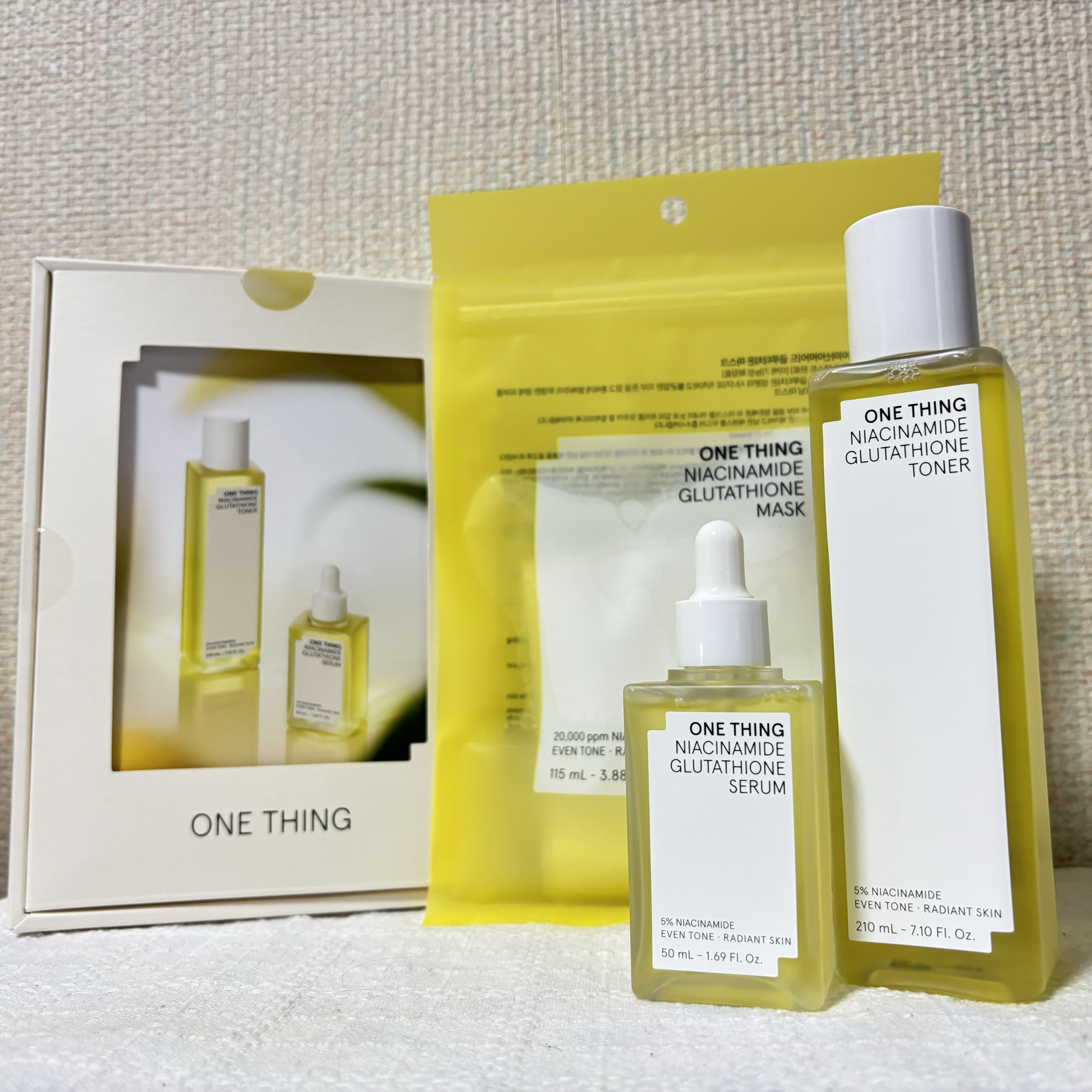 ナイアシンアミドグルタチオントナー/ONE THING/化粧水を使ったクチコミ（2枚目）