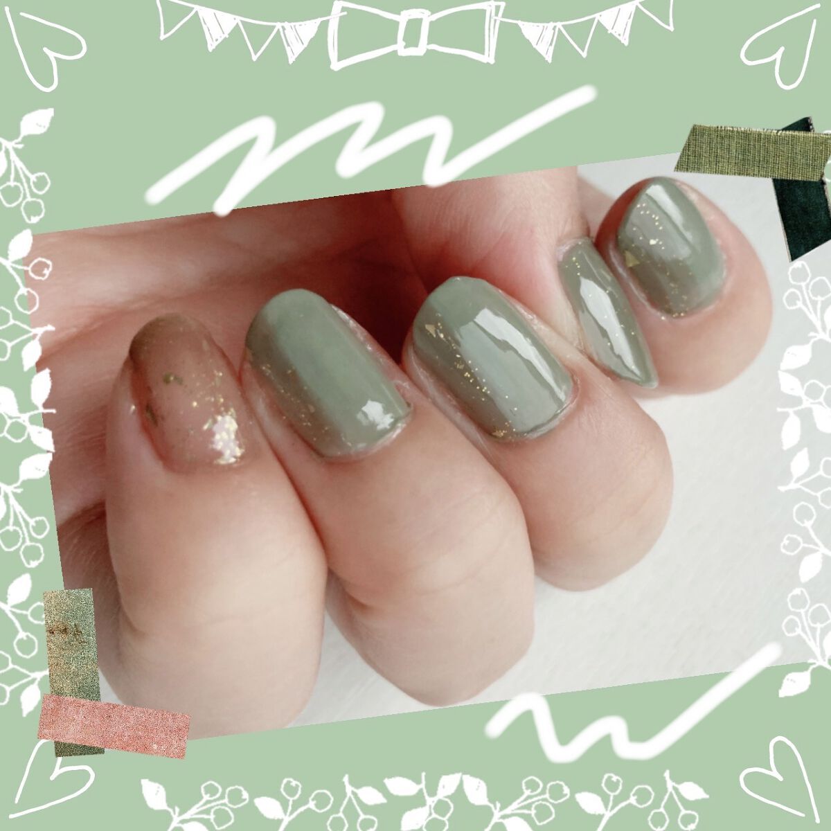 ガラスドロップジェルコート/MAJOLICA MAJORCA/ネイルトップコートを使ったクチコミ（1枚目）