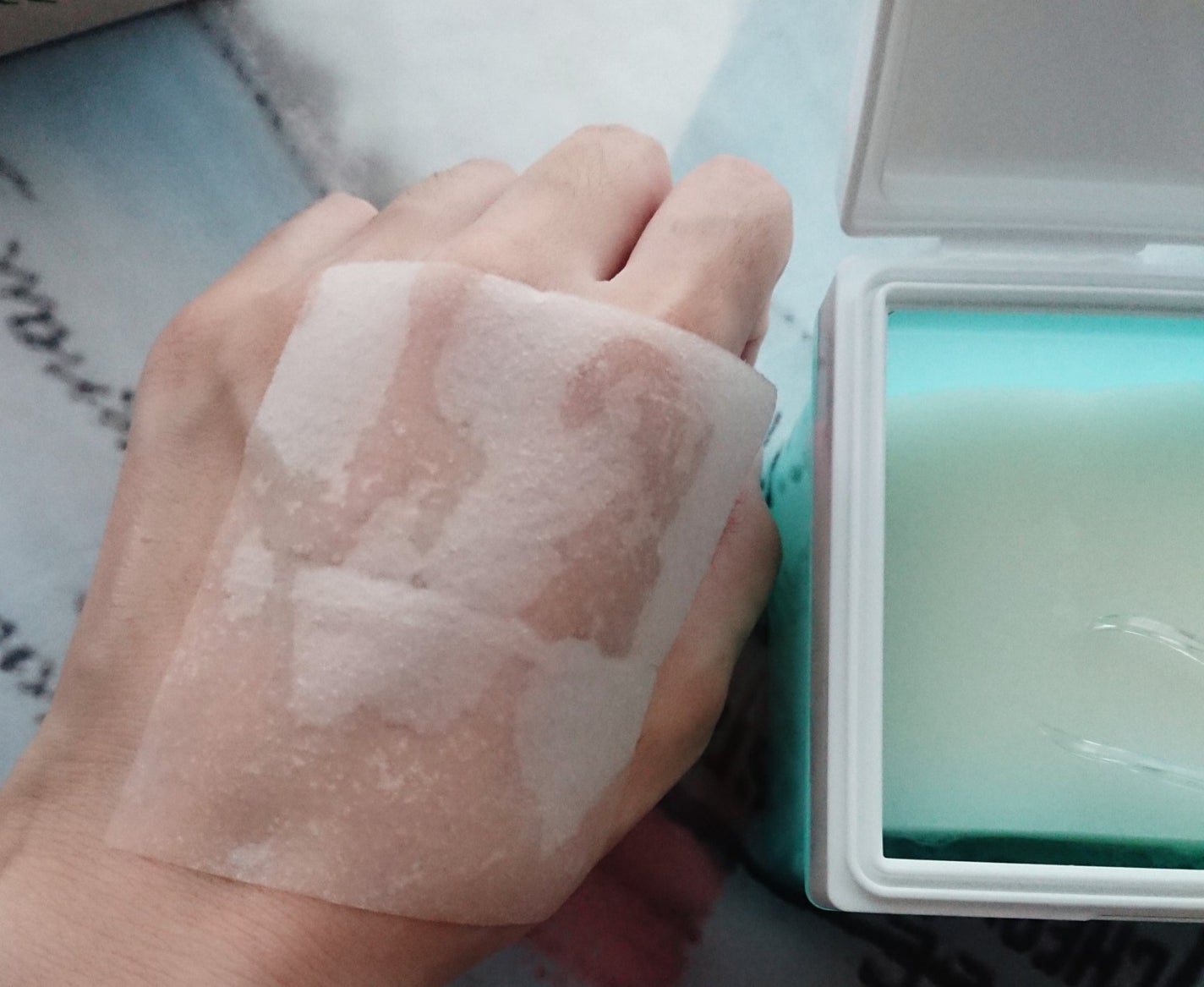 バイオームレメディポアリセットクーリングパッド/UIQ/トナーパッドを使ったクチコミ(4枚目)