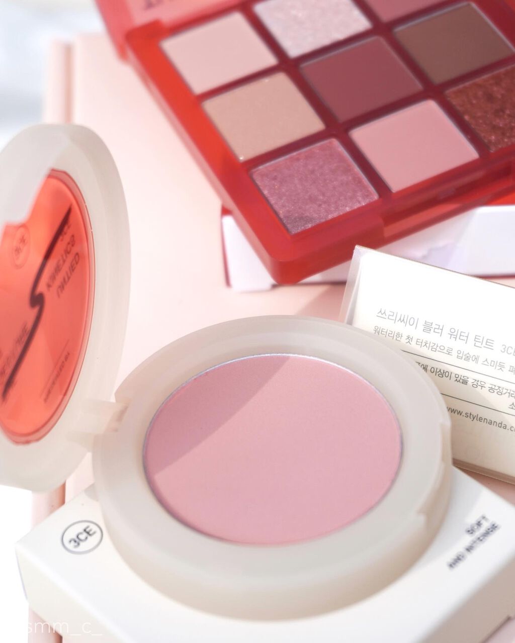 3CE フェイスブラッシュ モノピンク/3CE/パウダーチークを使ったクチコミ（1枚目）