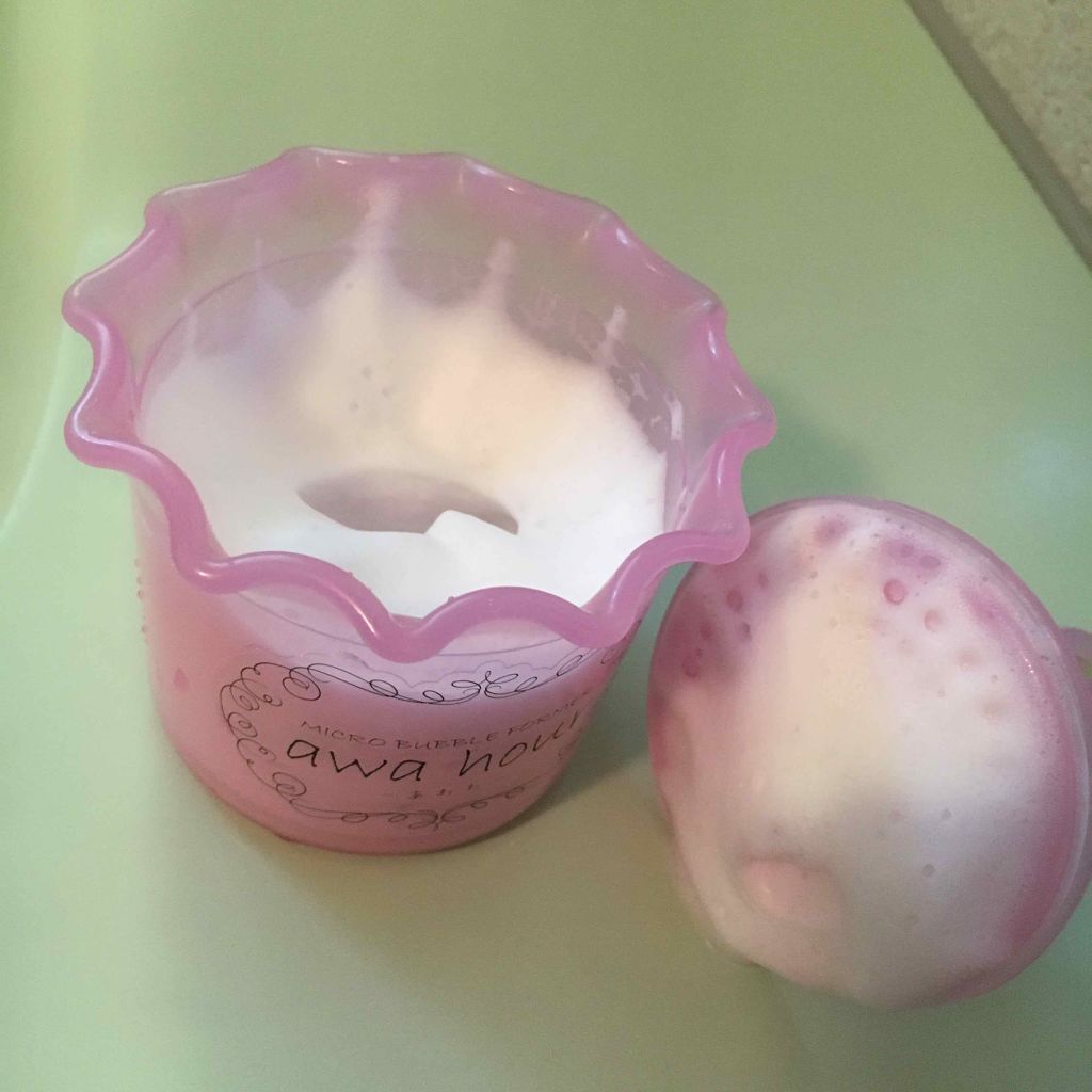 マイクロバブルフォーマーあわわ/awahour/その他スキンケアグッズを使ったクチコミ（2枚目）