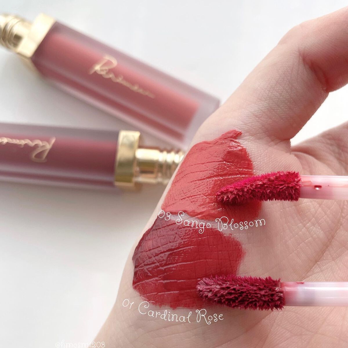 センシュアルフィックスティント/Ririmew/リップティントを使ったクチコミ(2枚目)