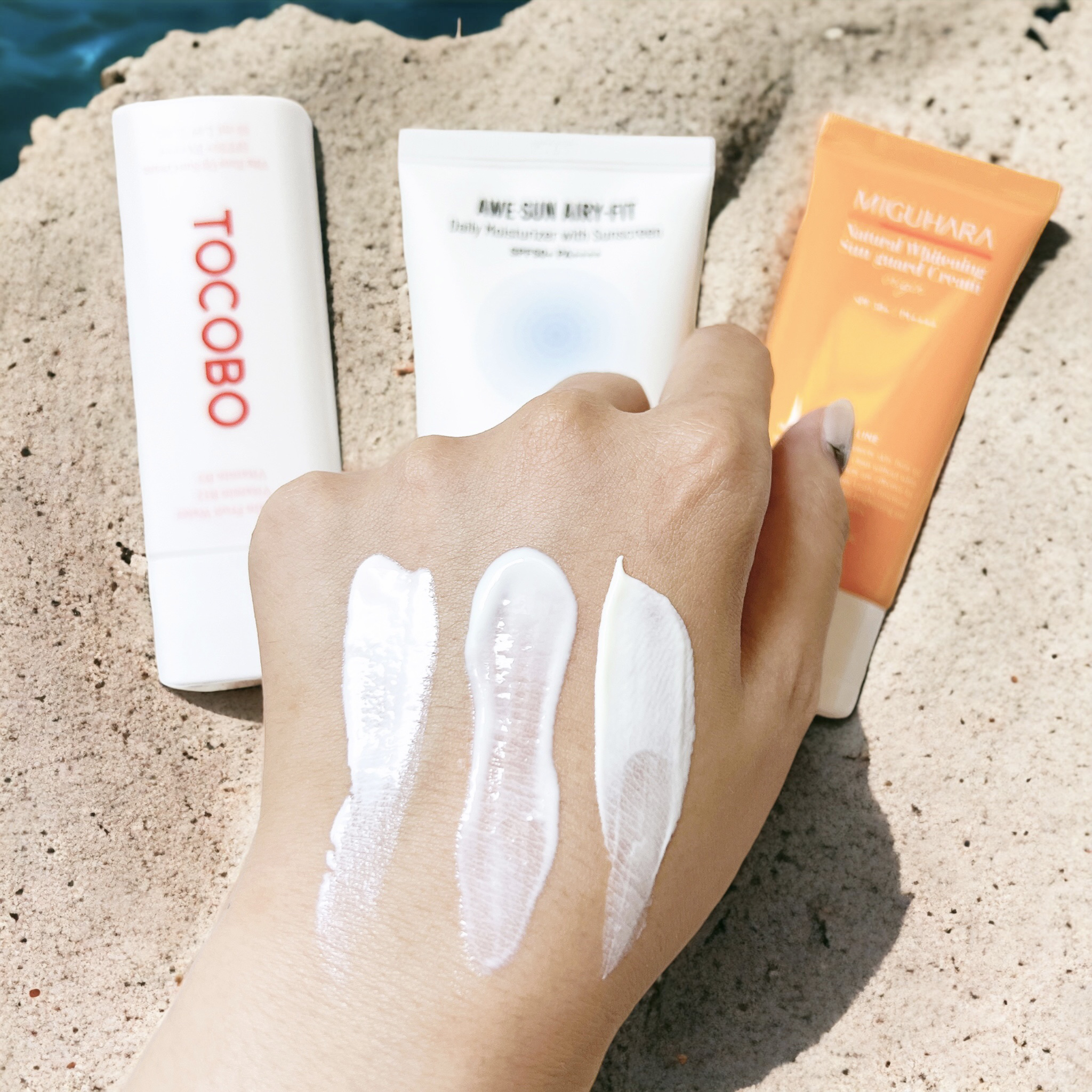 ビタトーンアップサンクリーム/TOCOBO/日焼け止めクリームを使ったクチコミ（3枚目）