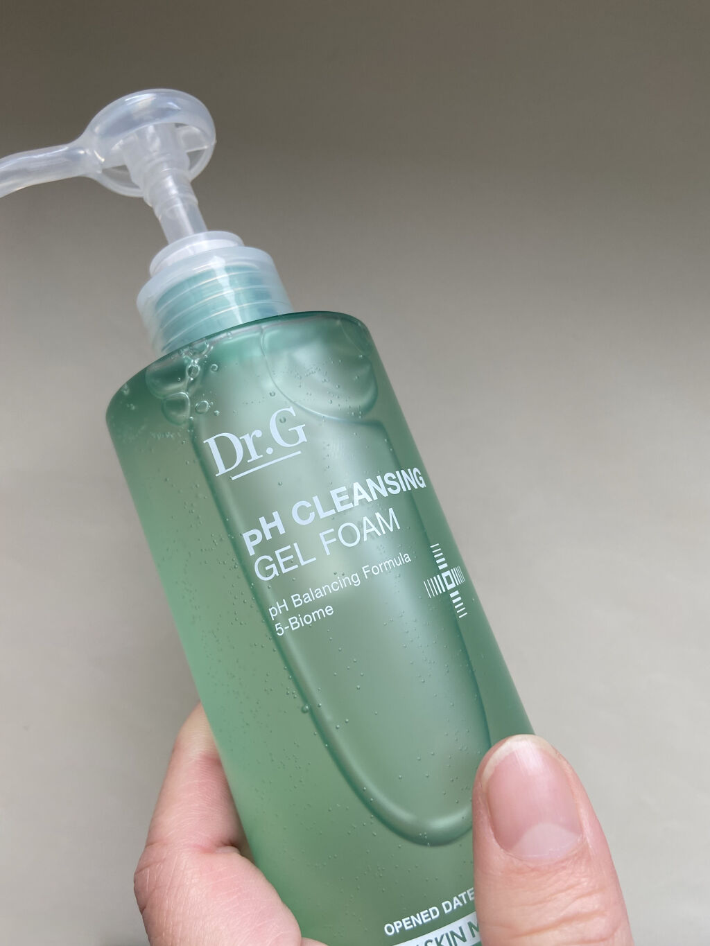 弱酸性クレンジングジェルフォーム/Dr.G/その他洗顔料を使ったクチコミ（2枚目）