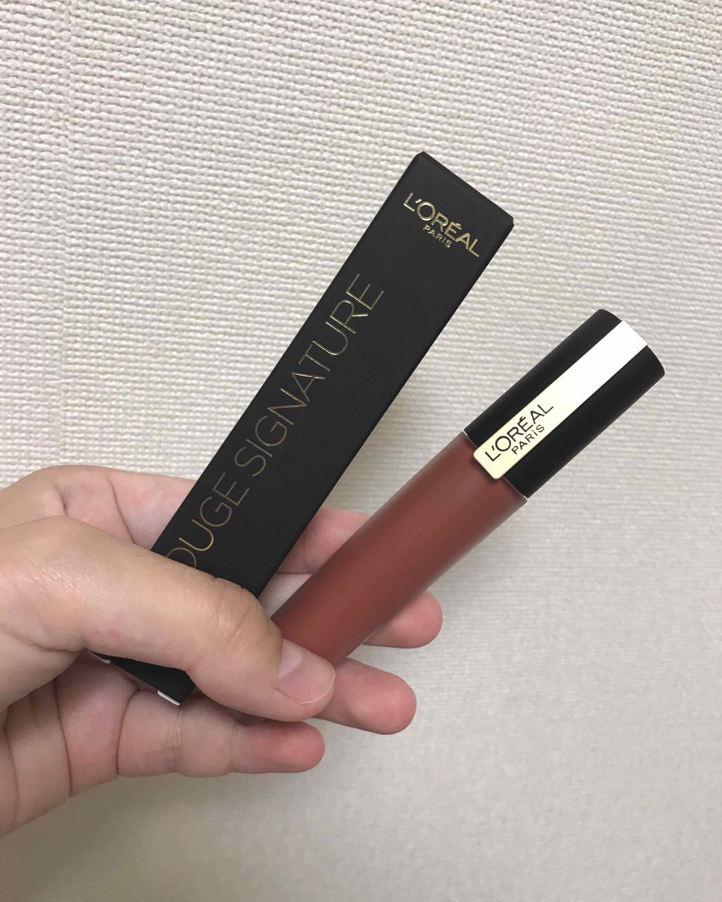 ルージュシグネチャー /ロレアル パリ/リップグロスを使ったクチコミ(1枚目)