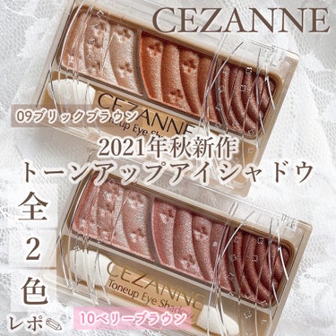 トーンアップアイシャドウ/CEZANNE/アイシャドウパレットを使ったクチコミ（1枚目）