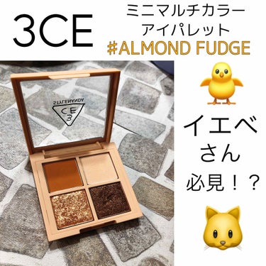 3CE MINI MULTI EYE COLOR PALETTE/3CE/パウダーアイシャドウを使ったクチコミ（1枚目）