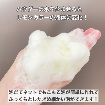 ビタペアC酵素洗顔パウダー/ネイチャーリパブリック/洗顔パウダーを使ったクチコミ(3枚目)