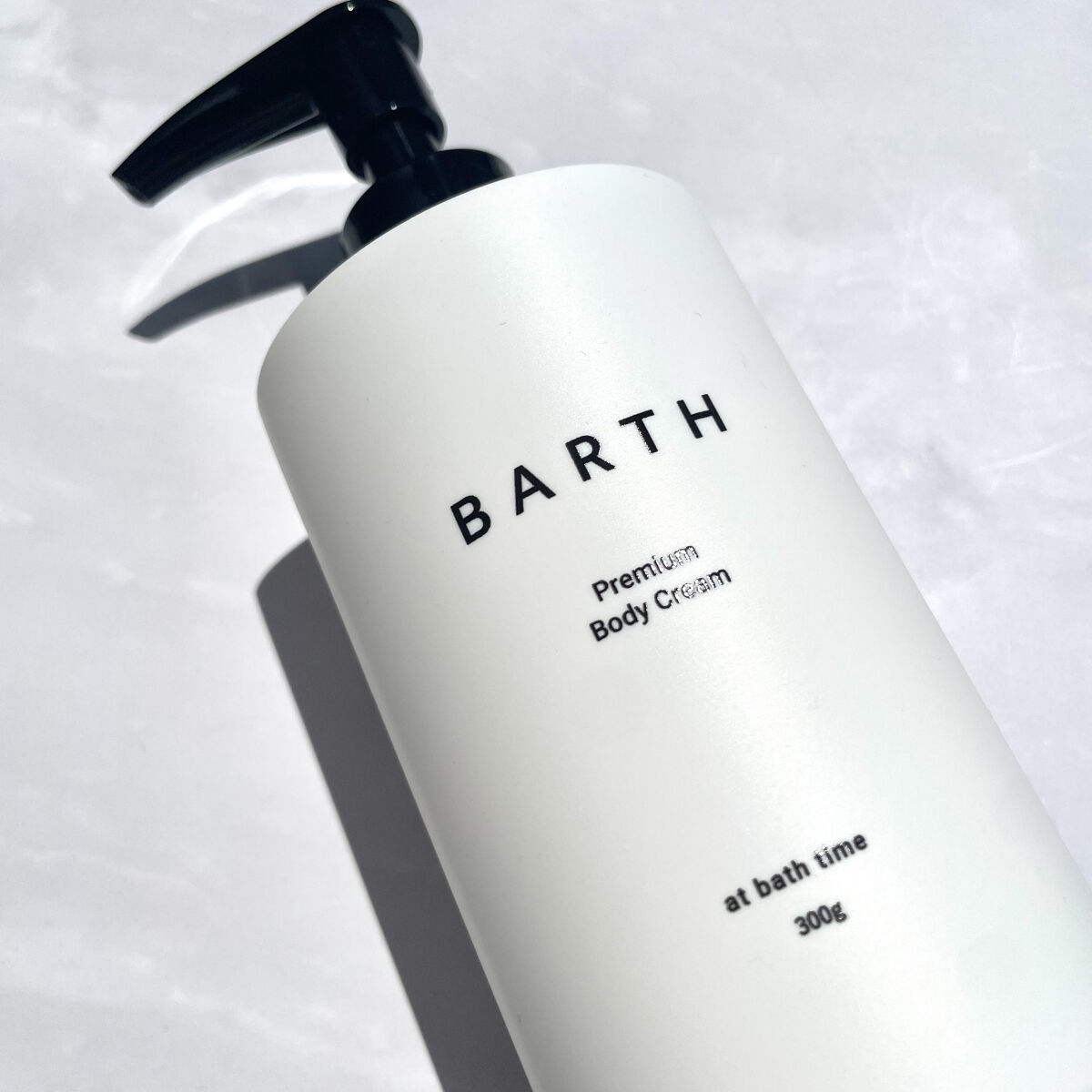 プレミアムボディクリーム at bath time/BARTH/ボディクリームを使ったクチコミ（1枚目）