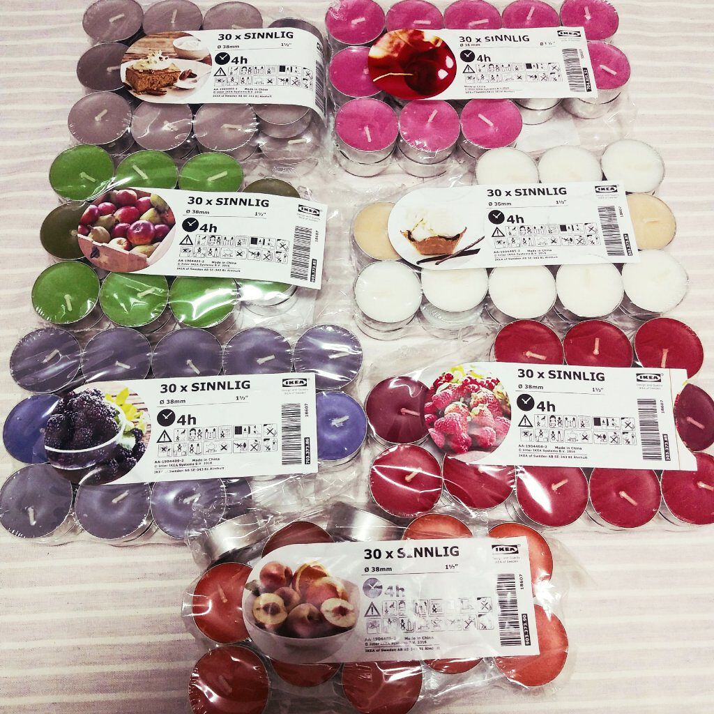 キャンドル/IKEA/アロマキャンドルを使ったクチコミ（2枚目）