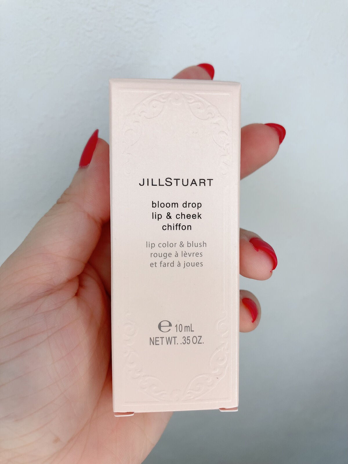 ジルスチュアート ブルームドロップ リップ&チーク シフォン/JILL STUART/リキッドチークを使ったクチコミ(4枚目)