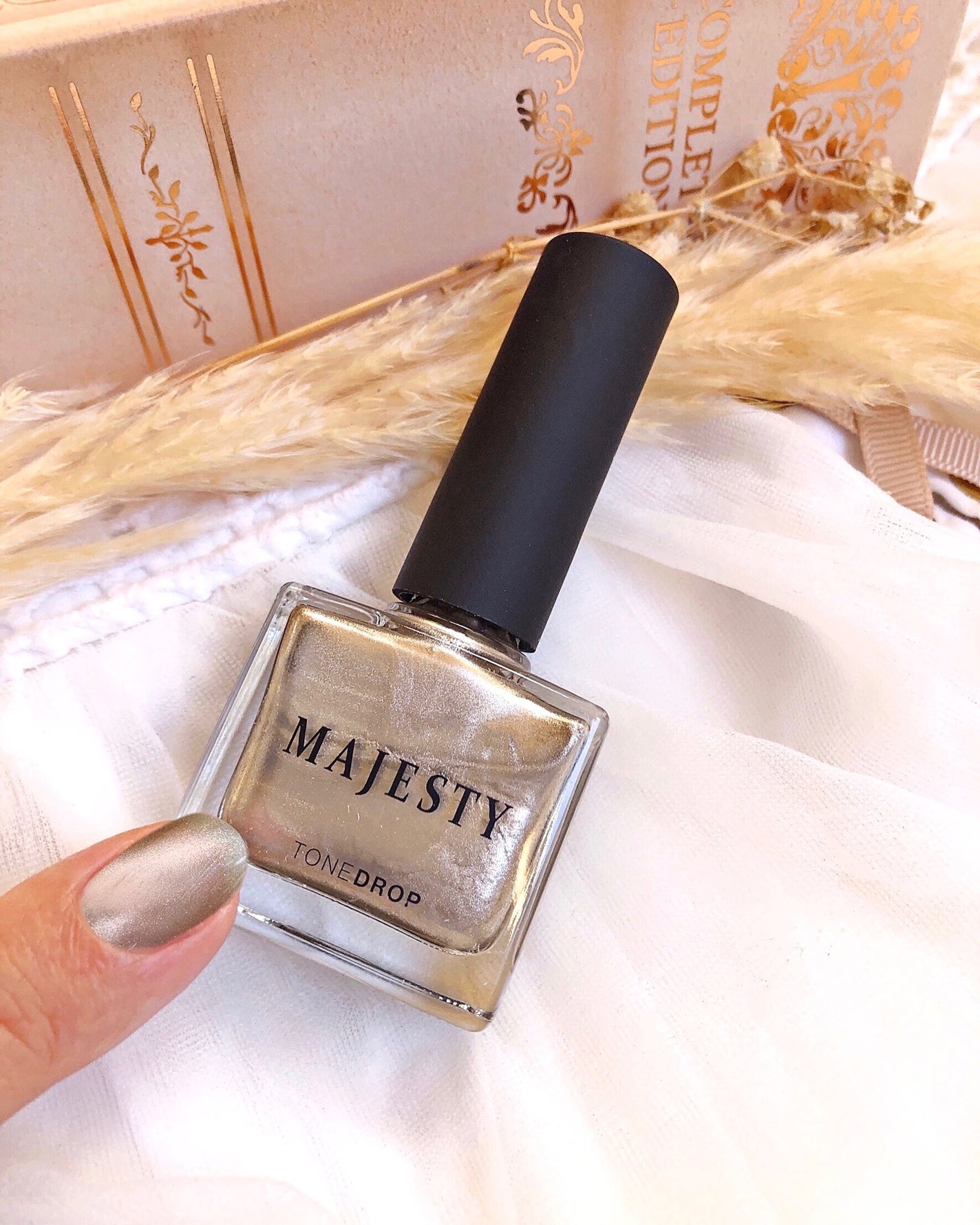 TONE DROP ネイルポリッシュ/D-UP/マニキュアを使ったクチコミ(4枚目)