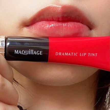ドラマティックリップティント/マキアージュ/リップティントを使ったクチコミ(4枚目)