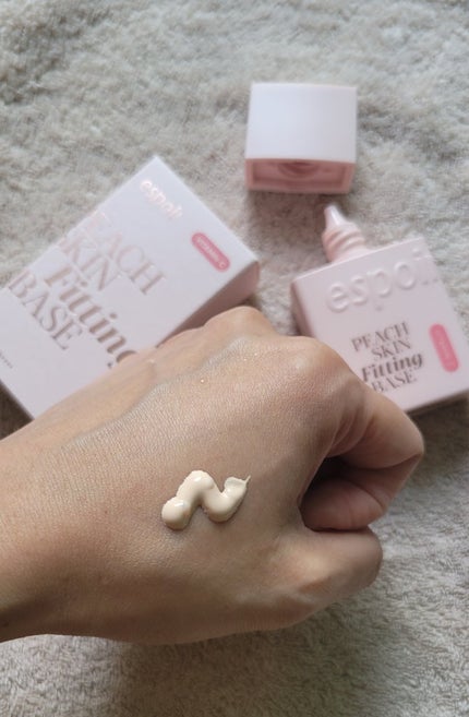 ピーチスキンフィッティングベース オールニュー SPF50 PA++++/espoir/化粧下地を使ったクチコミ(2枚目)