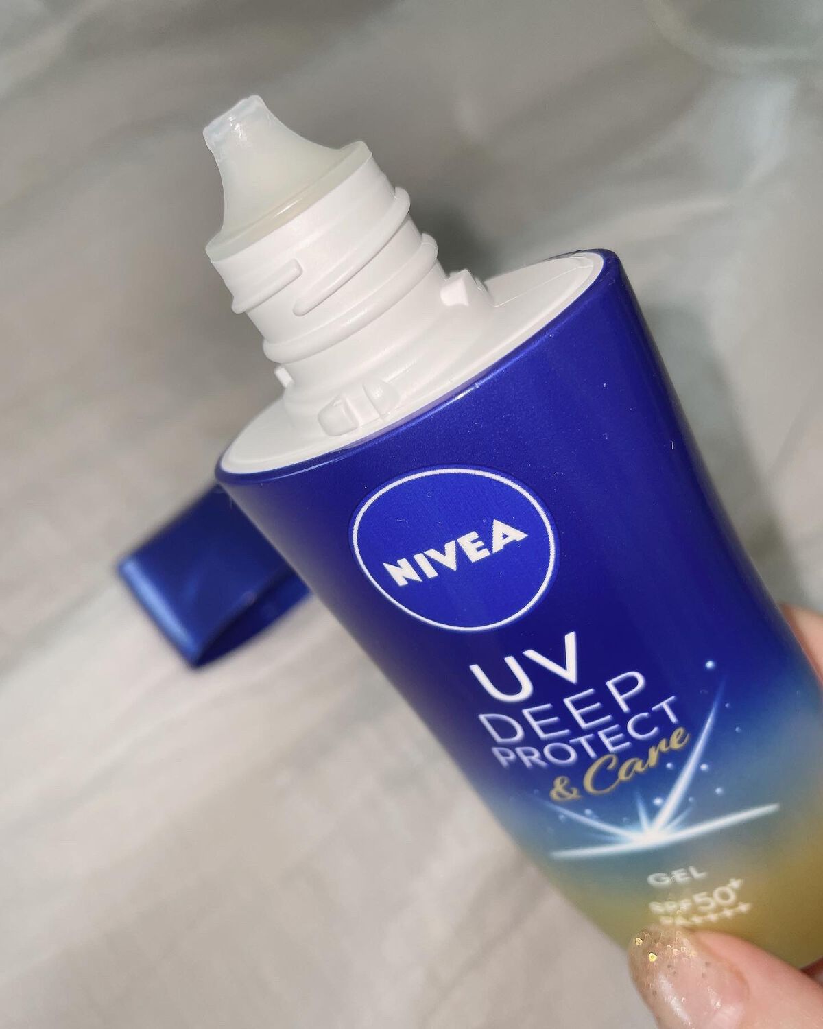 ニベアUV ディープ プロテクト＆ケア ジェル/ニベア/日焼け止めジェルを使ったクチコミ（3枚目）