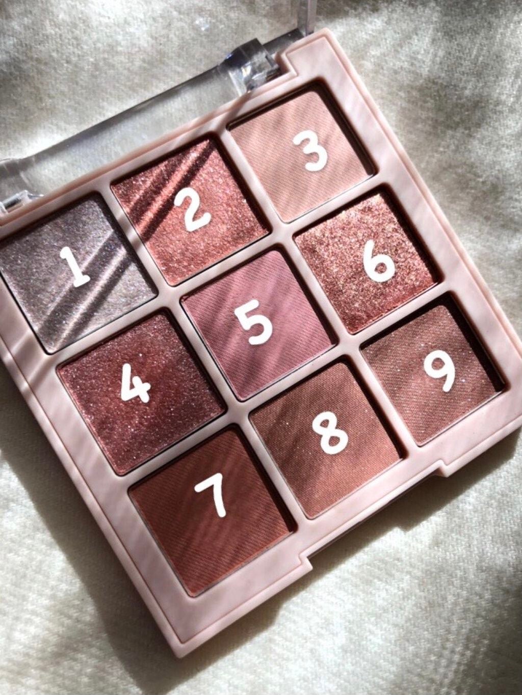 シャドウパレット/dasique/アイシャドウパレットを使ったクチコミ(2枚目)