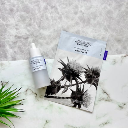 ミルクシスルブライトニングスパブラックマスク/RAWQUEST/シートマスク・パックを使ったクチコミ(5枚目)