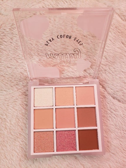 プレイカラーアイズ ≪ミルキーコレクション≫/ETUDE/アイシャドウパレットを使ったクチコミ(5枚目)