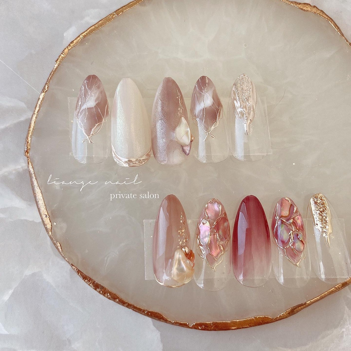 Yuki on LIPS 「.NAILEXPO展示サンプル✨..▫︎NAILEXPO202..」(1枚目)