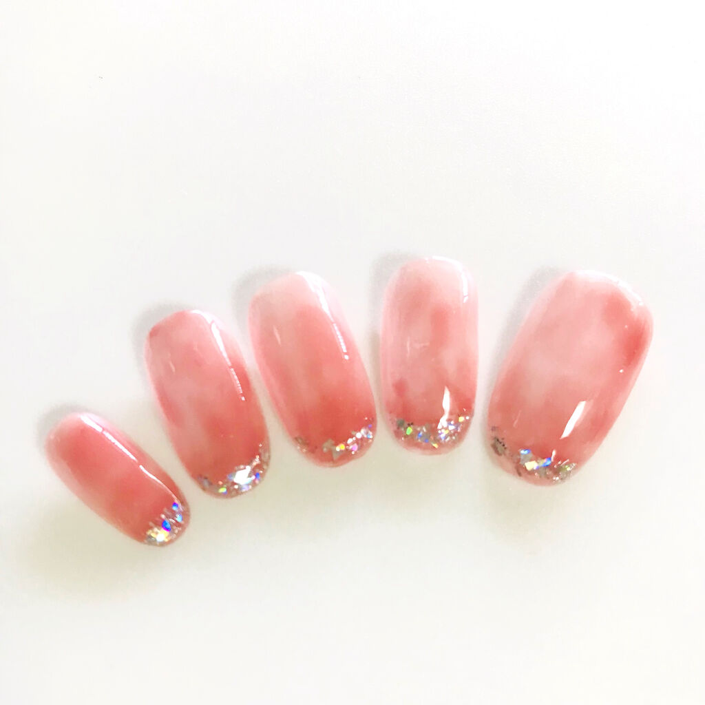 クイッククリスタルコートⅡ/ネイリスト/ネイルトップコートを使ったクチコミ（2枚目）