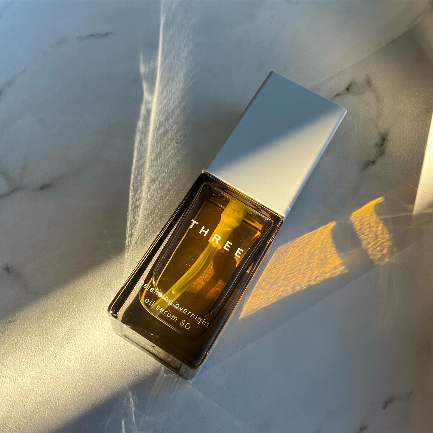 バランシング オーバーナイト オイルセラム SQ/THREE/美容液を使ったクチコミ（2枚目）