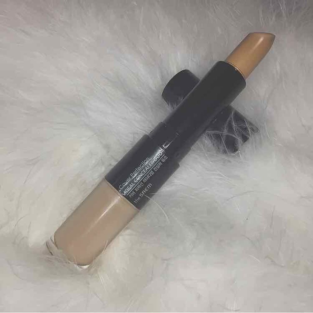 カバーパーフェクション アイディールコンシーラー デュオ/the SAEM/スティックコンシーラーを使ったクチコミ（1枚目）
