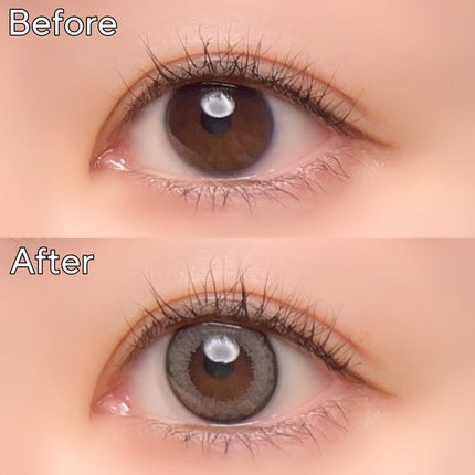 エバーカラーワンデーミリモア/エバーカラー/ワンデー(1DAY)カラコンを使ったクチコミ(8枚目)