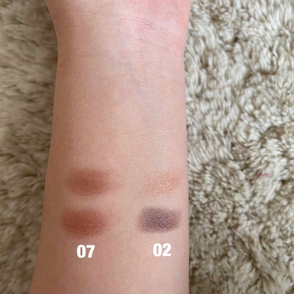 トーンアップアイシャドウ/CEZANNE/アイシャドウパレットを使ったクチコミ(2枚目)