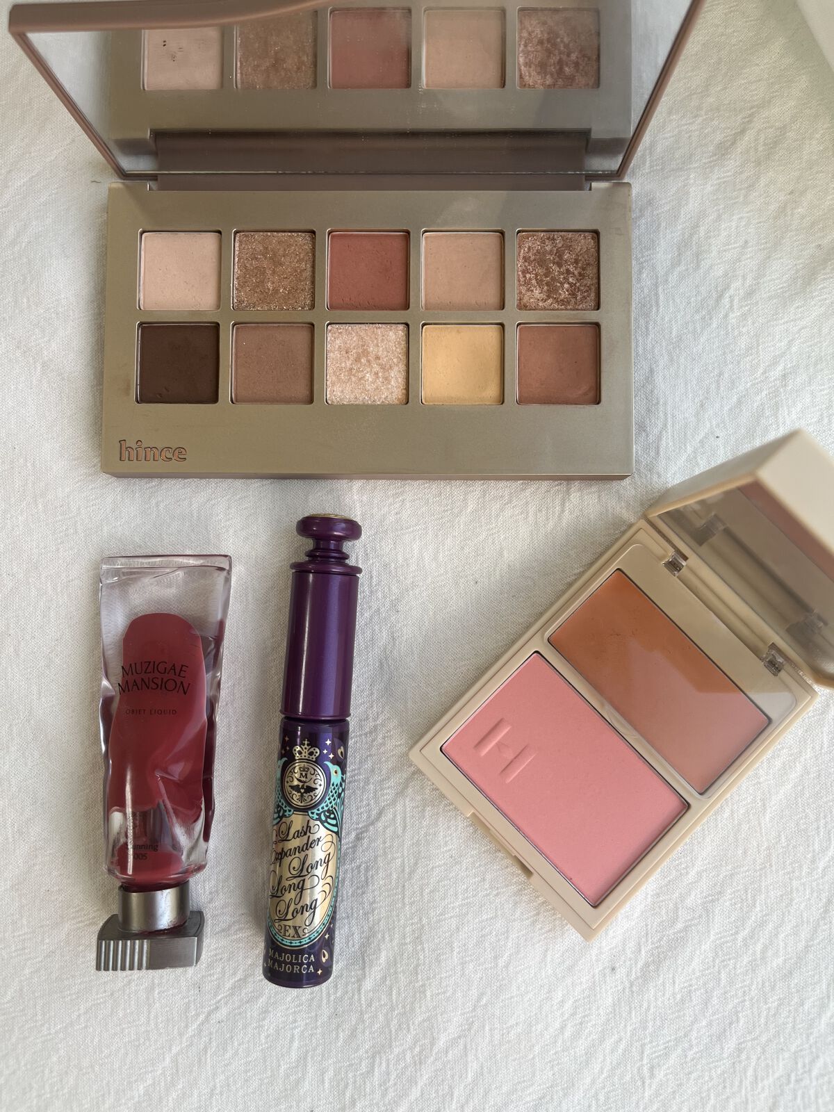 ニューデップスアイシャドウパレット/hince/アイシャドウパレットを使ったクチコミ（1枚目）