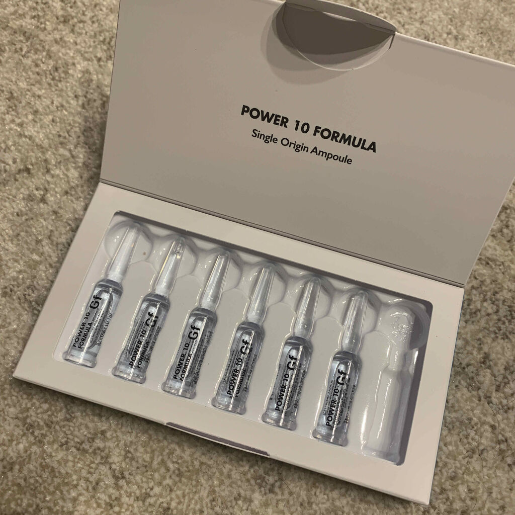 パワー10 フォーミュラ シングル オリジン アンプル/It's skin/美容液を使ったクチコミ（2枚目）