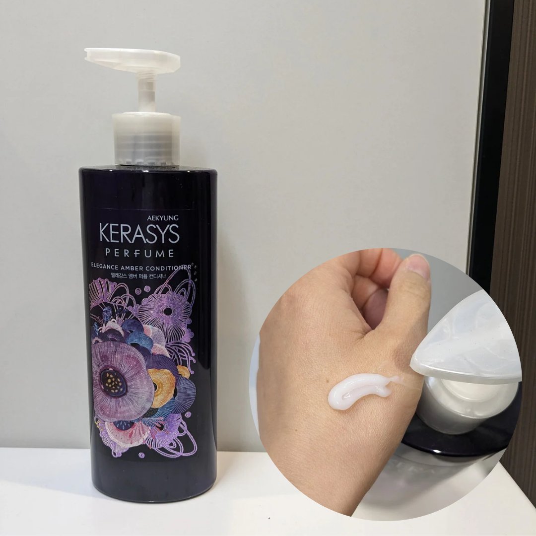 パフューム エレガンスアンバー シャンプー&コンディショナー/KERASYS/シャンプー・コンディショナーを使ったクチコミ（3枚目）