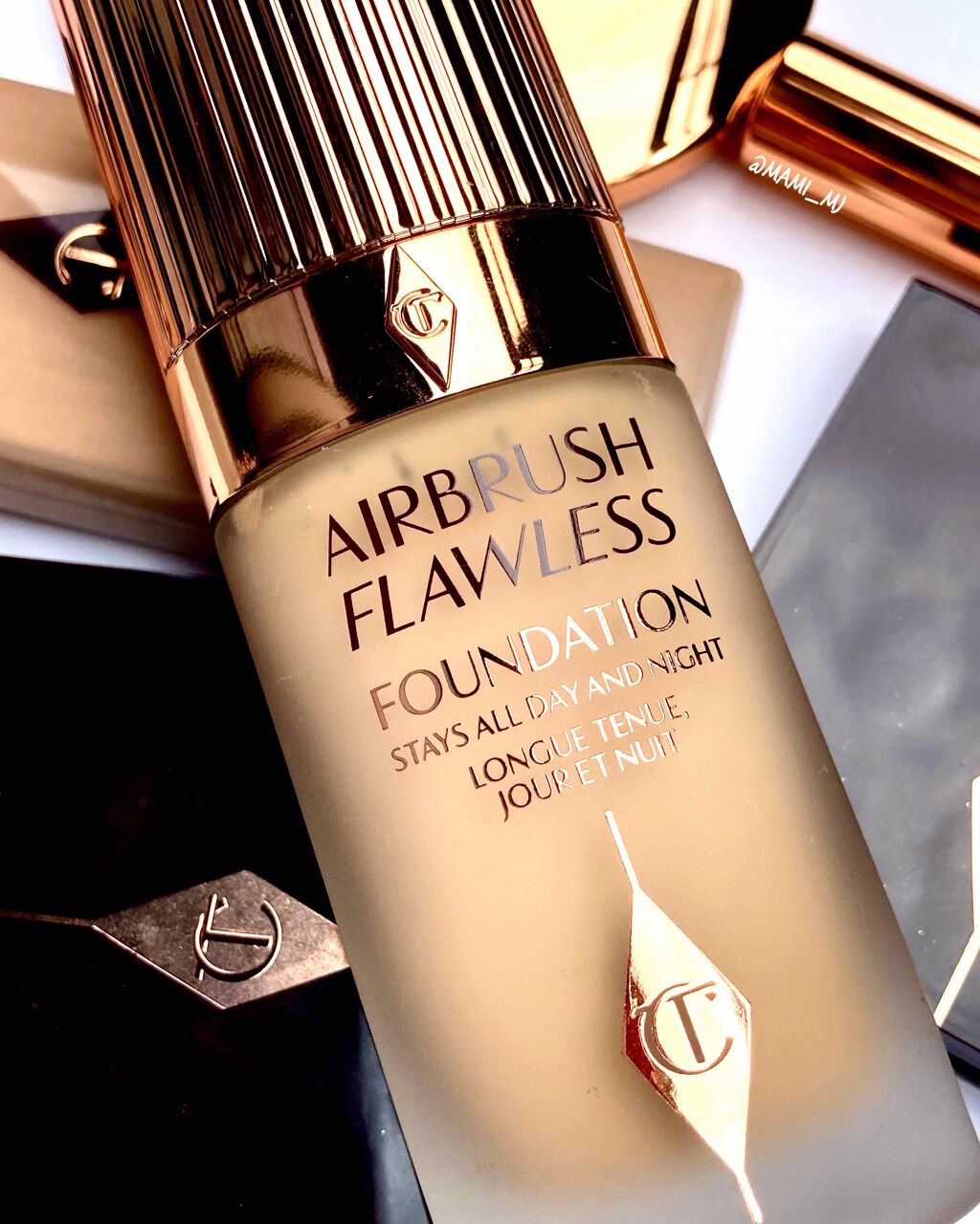 エアブラシ フローレス ファンデーション/Charlotte Tilbury/リキッドファンデーションを使ったクチコミ(1枚目)