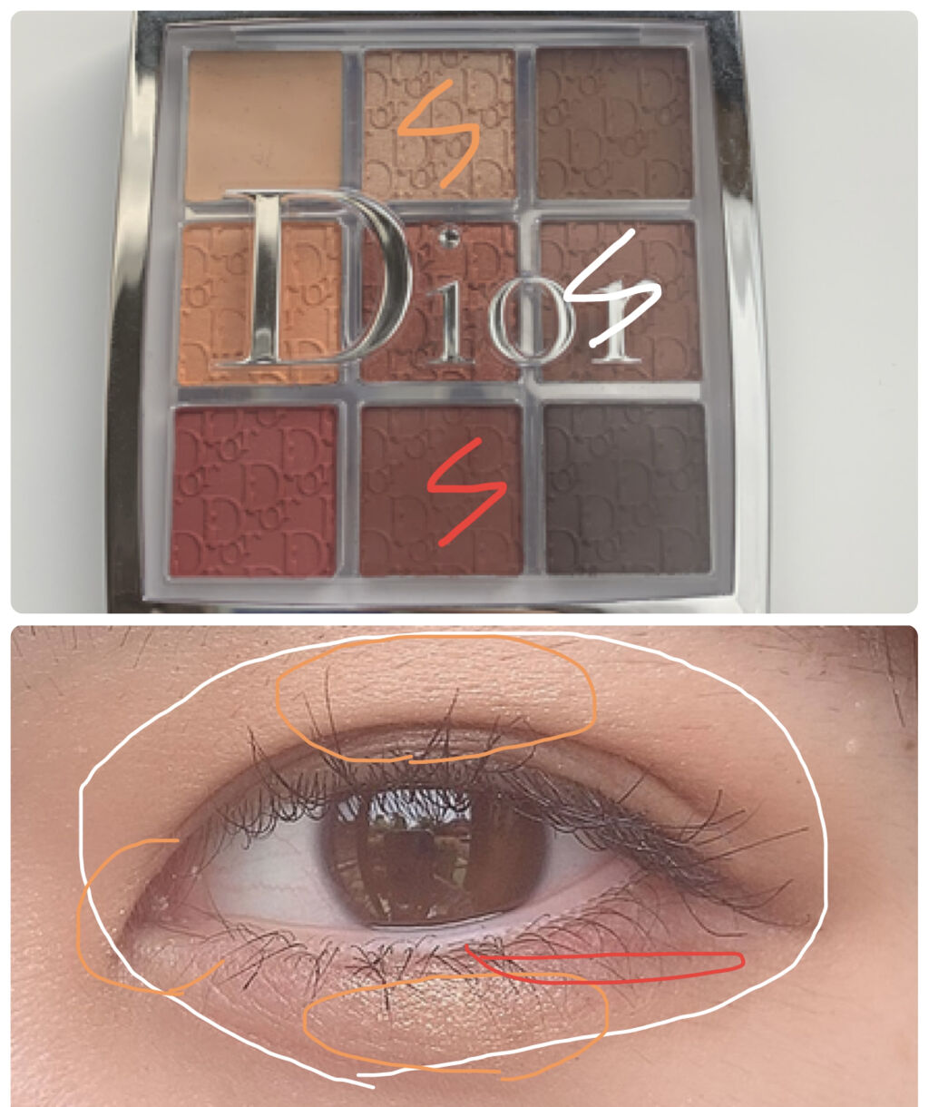 ディオール バックステージ アイ パレット/Dior/アイシャドウパレットを使ったクチコミ（2枚目）