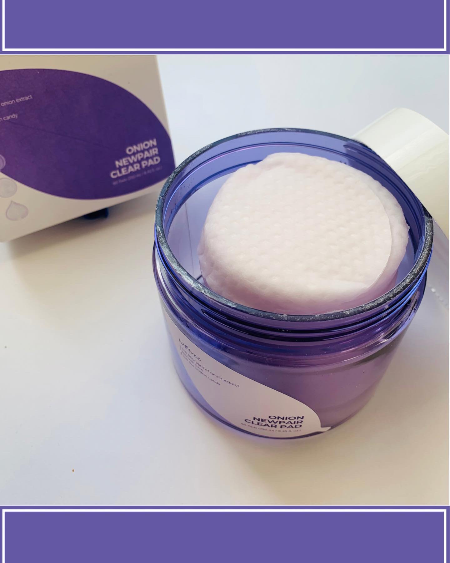 オニオンニューペア クリアパッド/Isntree/トナーパッドを使ったクチコミ（3枚目）